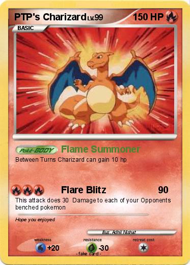 Pokemon PTP's Charizard