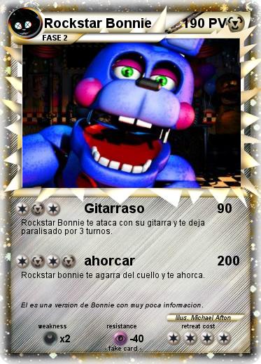 Pokemon Rockstar Bonnie