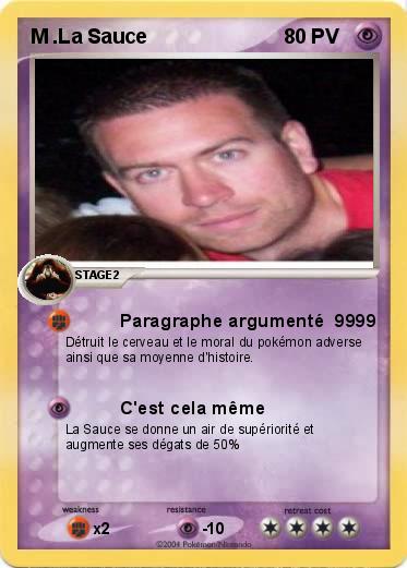 Pokemon M .La Sauce
