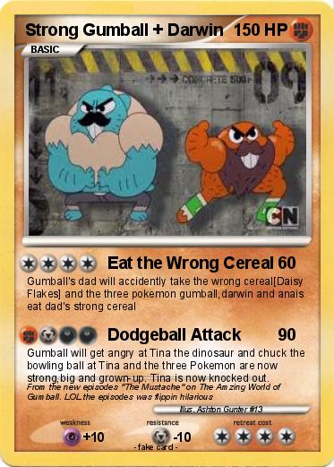 Pokemon Strong Gumball + Darwin
