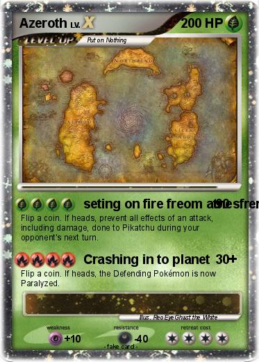 Pokemon Azeroth