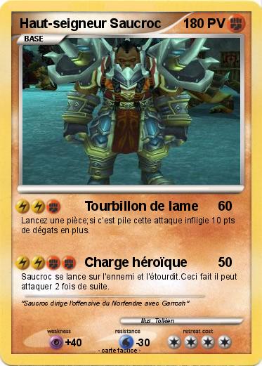 Pokemon Haut-seigneur Saucroc