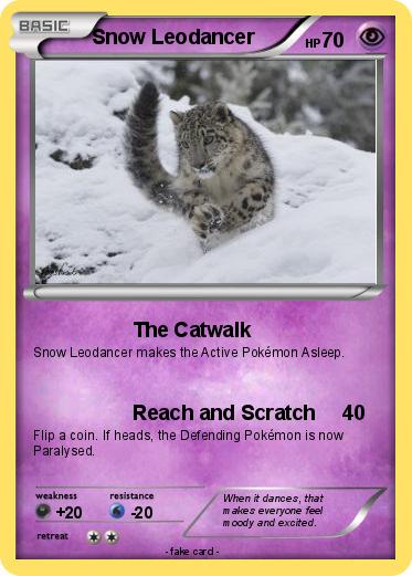 Pokemon Snow Leodancer
