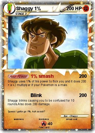 Pokemon Shaggy 1%