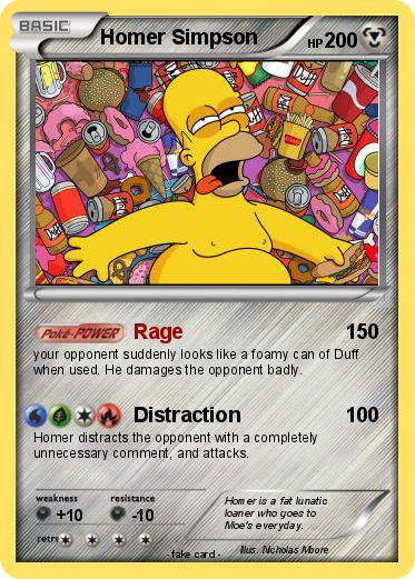 Pokemon Homer Simpson