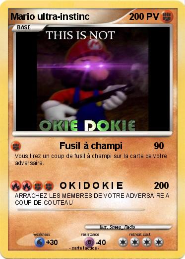 Pokemon Mario ultra-instinc