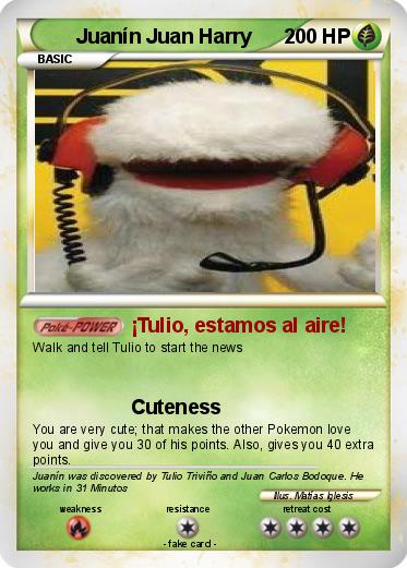 Pokemon Juanín Juan Harry