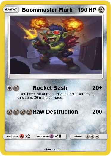 Pokemon Boommaster Flark
