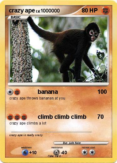 Pokemon crazy ape