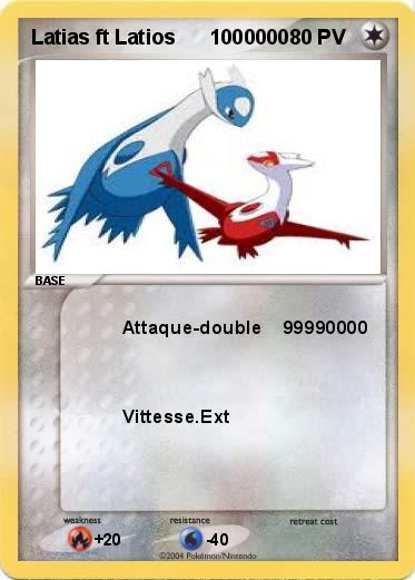 Pokemon Latias ft Latios      1000000