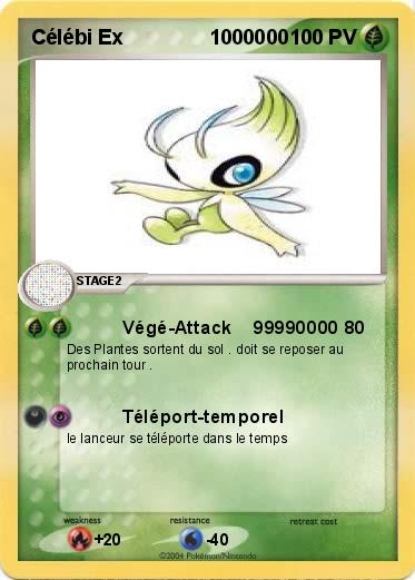 Pokemon Célébi Ex               1000000