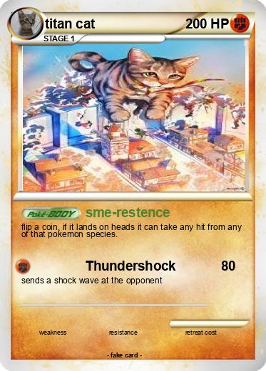 Pokemon titan cat