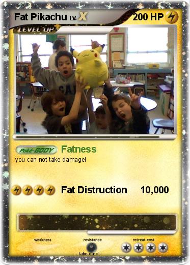 Pokemon Fat Pikachu