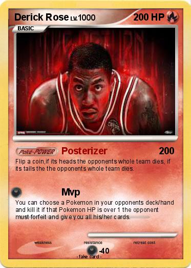 Pokemon Derick Rose