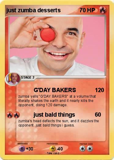 Pokemon just zumba desserts