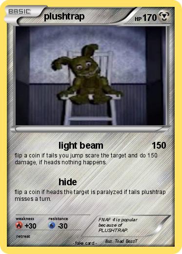 Pokemon plushtrap