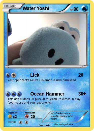 Pokemon Water Yoshi