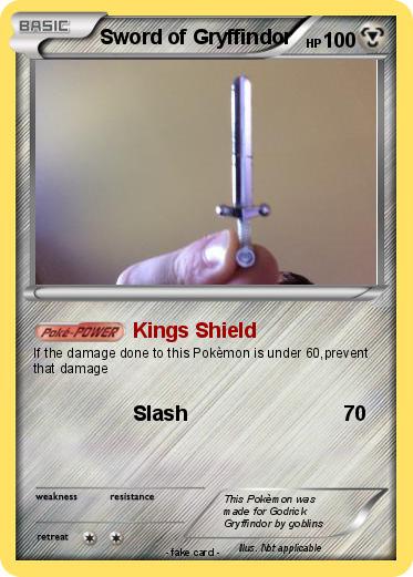 Pokemon Sword of Gryffindor