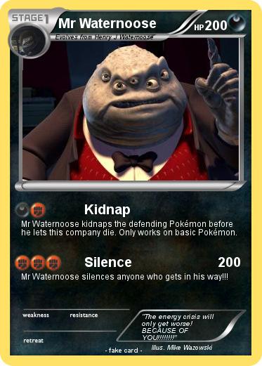 Pokemon Mr Waternoose