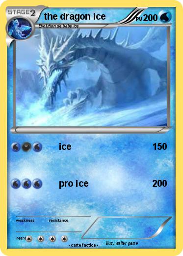 Pokemon the dragon ice