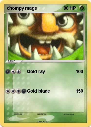 Pokemon chompy mage