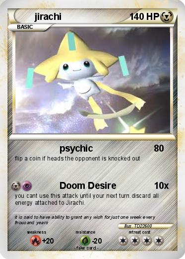 Pokemon jirachi