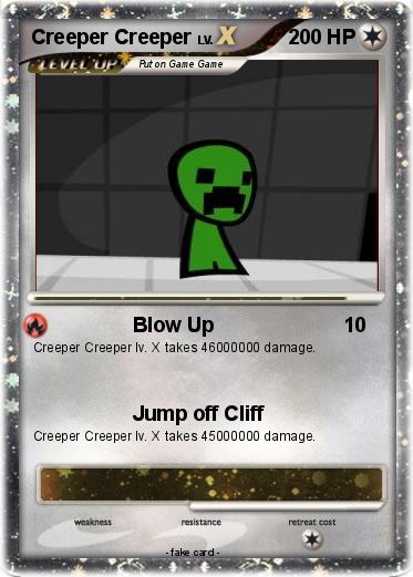 Pokemon Creeper Creeper