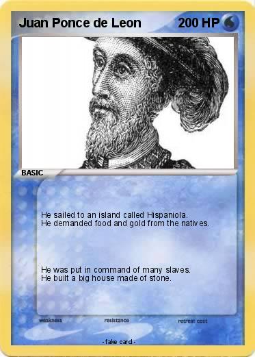 Pokemon Juan Ponce de Leon