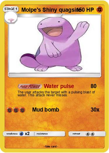 Pokemon Molpe's Shiny quagsire