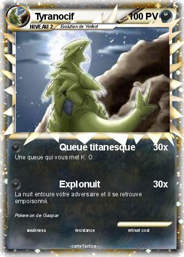 Pokemon Tyranocif