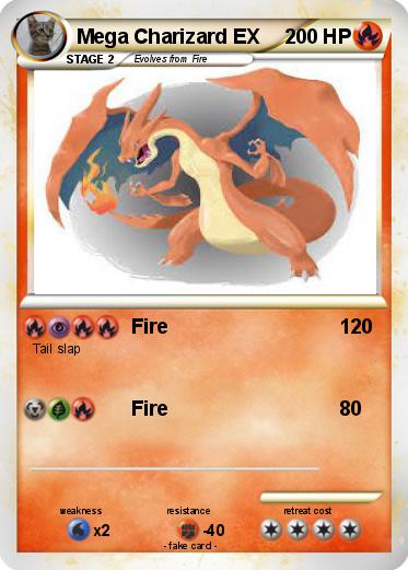 Pokemon Mega Charizard EX