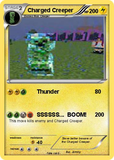 Pokemon Charged Creeper