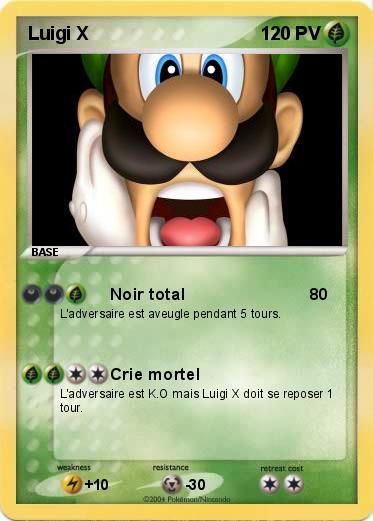 Pokemon Luigi X