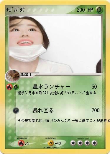 Pokemon ﾅｶﾞﾊﾞﾀｹ