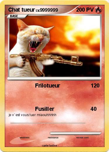 Pokemon Chat tueur