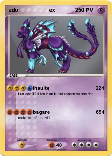 Pokemon ado                    ex             2