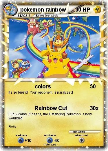 Pokemon pokemon rainbow