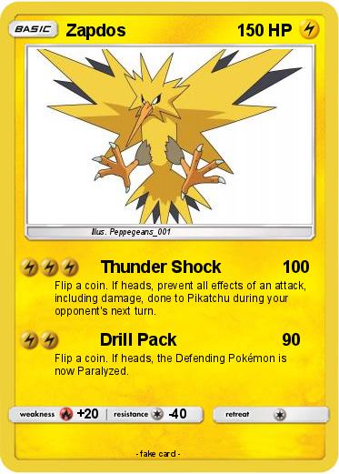 Pokemon Zapdos