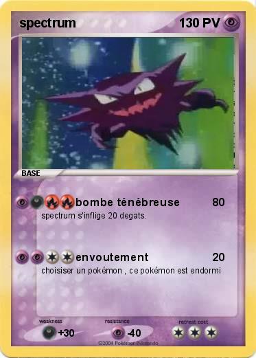 Pokemon spectrum