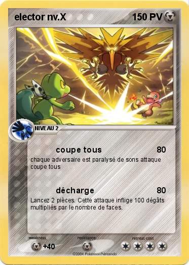 Pokemon elector nv.X