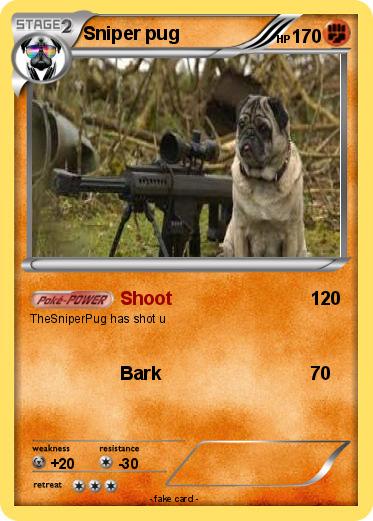 Pokemon Sniper pug
