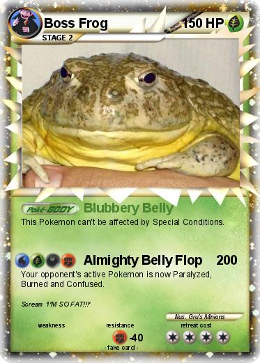 Pokemon Boss Frog
