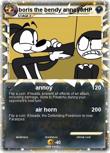 Pokemon boris the bendy annoyer