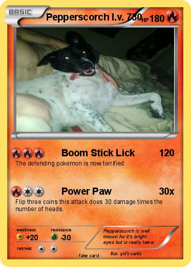 Pokemon Pepperscorch l.v. 730