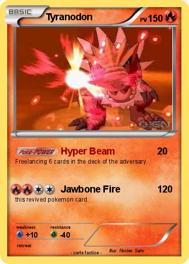 Pokemon Tyranodon