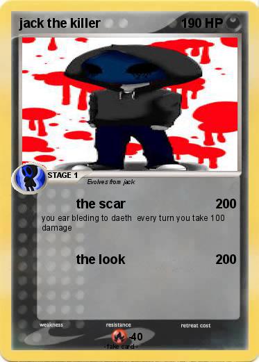 Pokemon jack the killer