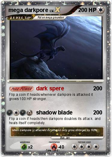 Pokemon mega darkpore