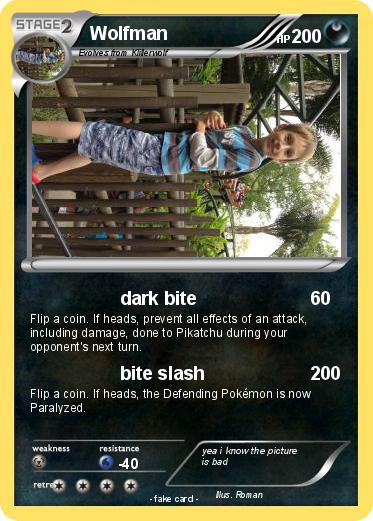 Pokemon Wolfman