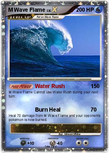 Pokemon M Wave Flame