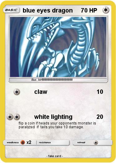 Pokemon blue eyes dragon
